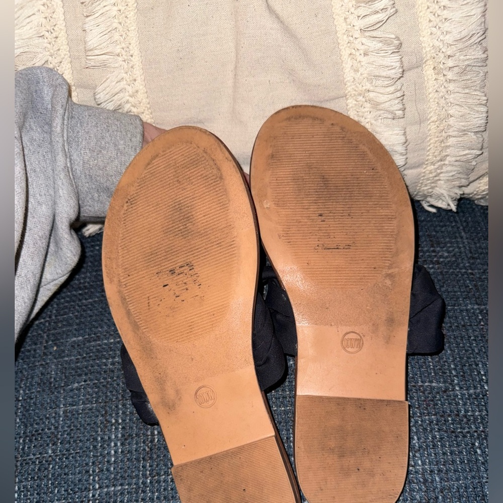 Torrid Black and Tan Women's Sandals - Picture 6 of 6